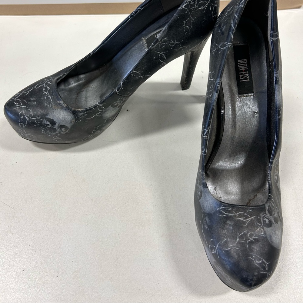 Iron Fist Black Women's Heels